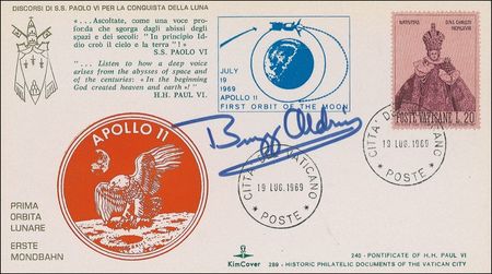 Lot #481 Buzz Aldrin Commemorative Covers - Image 2