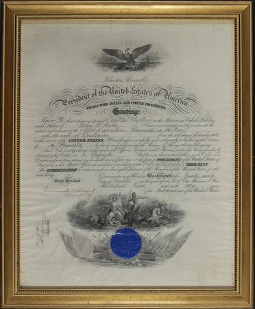 Lot #169 Theodore Roosevelt Signed Document - Image 1