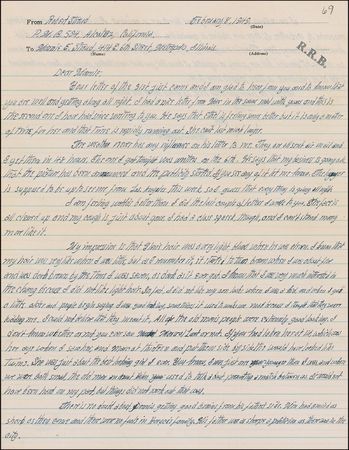 Lot #375 Robert Stroud: The Birdman writes that “the picture has been announced and the publicity started” - Image 1