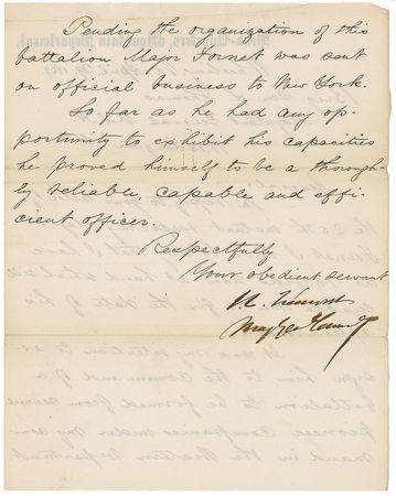 Lot #270 John C. Frémont Handwritten Letter Signed - Image 2