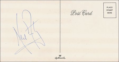Lot #506 Neil Armstrong Postcard - Image 1