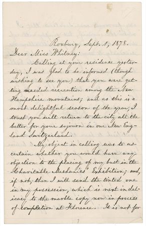 Lot #277 William Lloyd Garrison Handwritten Letter Signed - Image 1