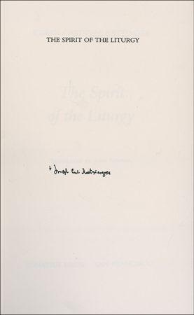 Lot #342 Pope Benedict XVI Book - Image 1
