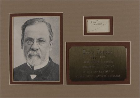 Lot #337 Louis Pasteur Signature - Image 2
