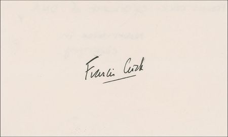 Lot #250 DNA: Watson, Crick, and Wilkins Signatures - Image 2