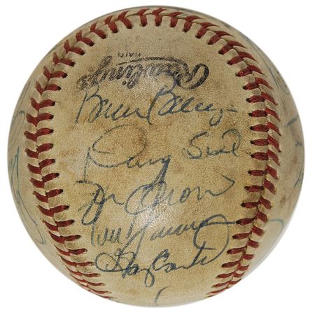 Lot #1280 NY Mets Baseball - Image 4