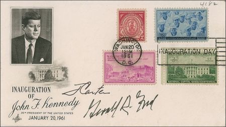 Lot #19 Jimmy Carter and Gerald Ford Inauguration