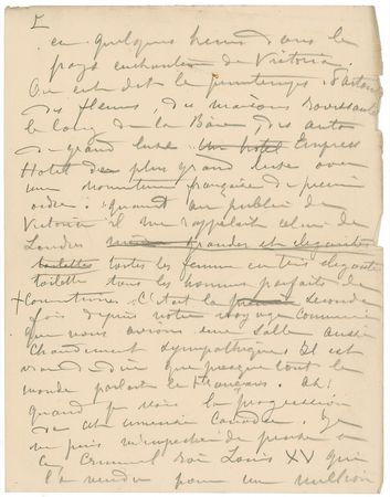 Lot #947 Sarah Bernhardt: The legendary French stage actress professes her love of Canada - Image 2