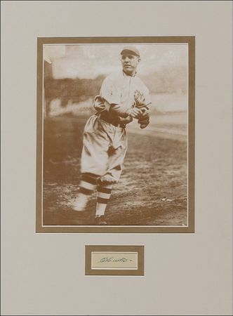 Lot #1191 Eddie Cicotte Signature - Image 1