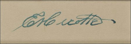 Lot #1191 Eddie Cicotte Signature - Image 2