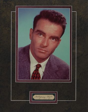 Lot #965 Montgomery Clift Signature - Image 1