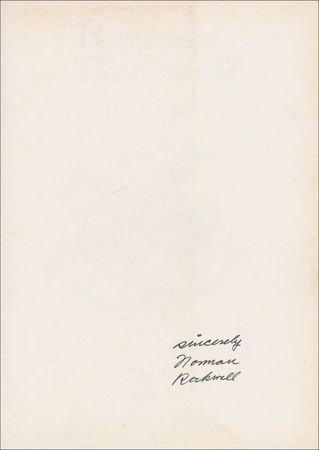 Lot #653 Norman Rockwell Book - Image 1