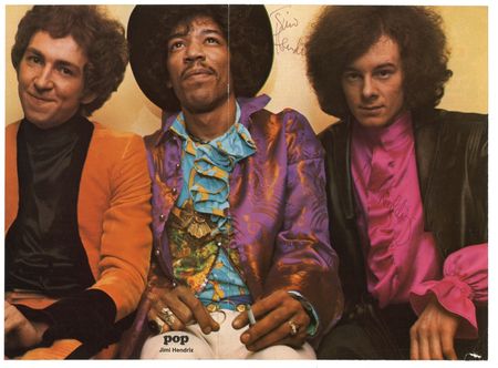 Lot #843 Jimi Hendrix: Oversized Jimi from legendary 1969 German tour - Image 1