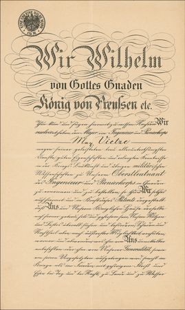 Lot #395 Wilhelm II - Image 1