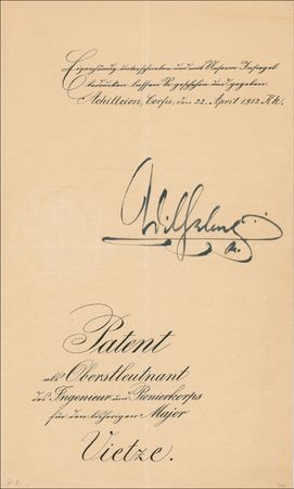 Lot #395 Wilhelm II - Image 3