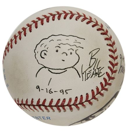 Lot #690 Cartoonists Baseball - Image 2