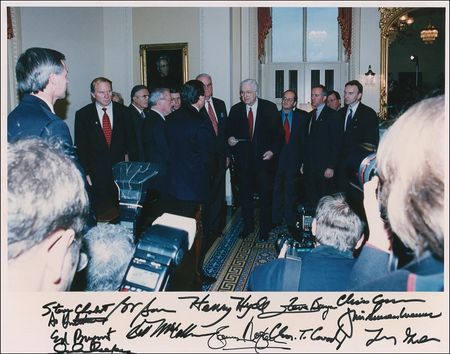 Lot #30 Clinton Impeachment: House Managers who