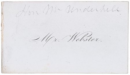Lot #394 Daniel Webster Handwritten Letter Signed - Image 2