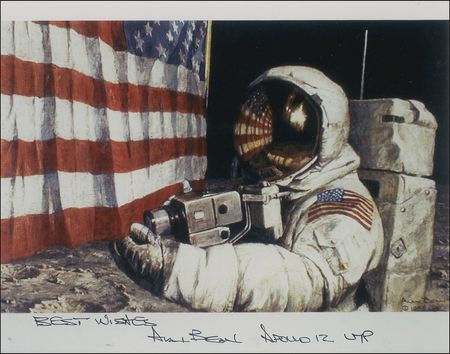 Lot #510 Alan Bean Signed Photographs - Image 1