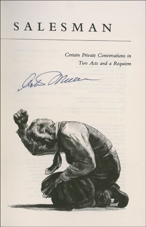 Lot #638 Arthur Miller Book - Image 1