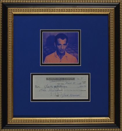 Lot #665 Jack Kerouac Check - Image 1