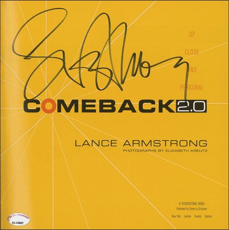 Lot #1247 Lance Armstrong: Armstrong tells his comeback story - Image 1