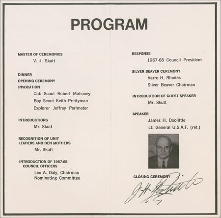 Lot #432 James H. Doolittle - Image 1