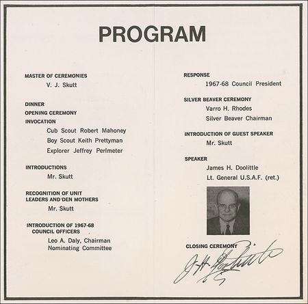 Lot #432 James H. Doolittle - Image 3