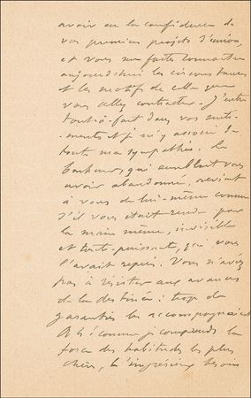 Lot #696 Sully Prudhomme Handwritten Letter Signed - Image 2
