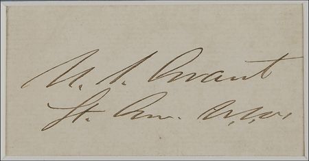 Lot #58 U. S. Grant Signature - Image 2