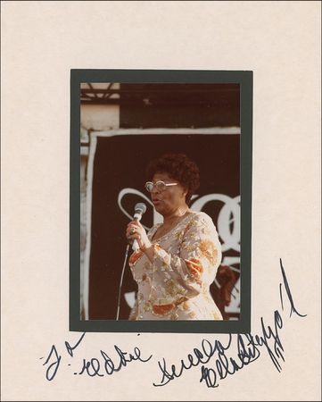 Lot #885 Ella Fitzgerald - Image 1