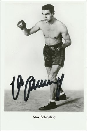 Lot #1345 Max Schmeling Signed Photographs - Image 1
