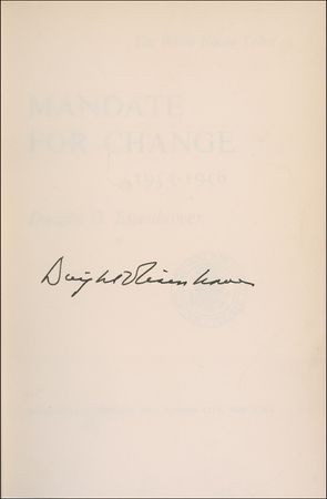 Lot #35 Dwight D. Eisenhower Books - Image 3