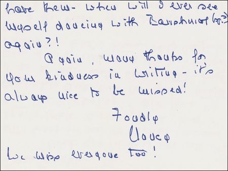 Lot #131 Nancy Reagan Handwritten Letter Signed - Image 2