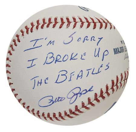 Lot #1338 Pete Rose Baseballs - Image 1