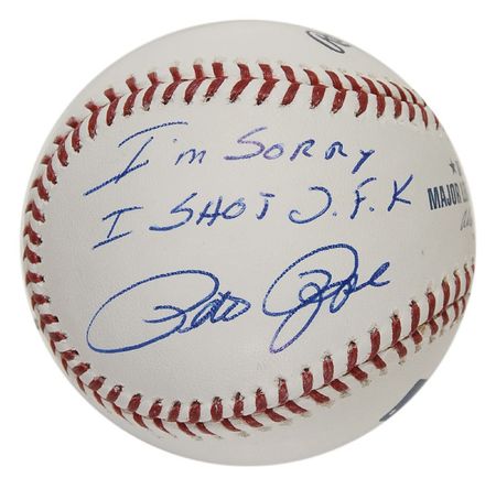 Lot #1338 Pete Rose Baseballs - Image 2