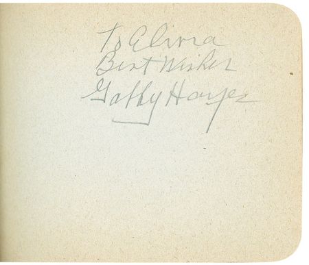 Lot #1210 Three Stooges: Shemp Howard Signature - Image 2
