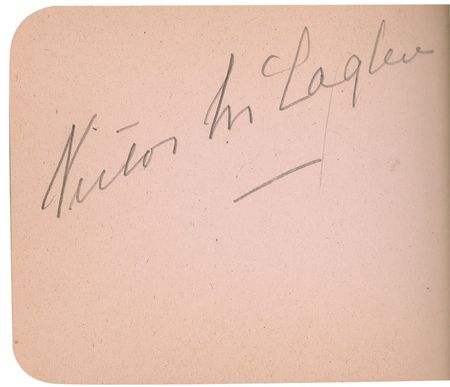 Lot #1210 Three Stooges: Shemp Howard Signature - Image 3