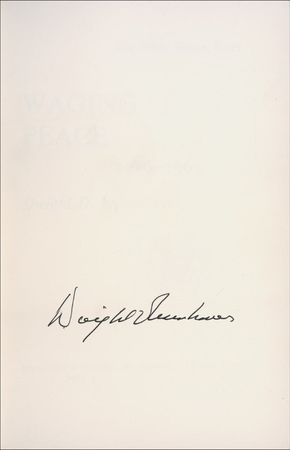 Lot #36 Dwight D. Eisenhower Book - Image 1
