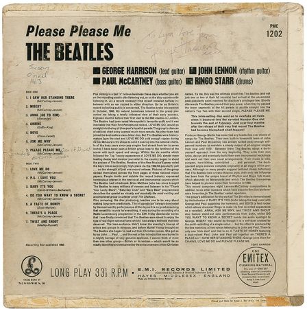 Lot #832 Beatles: George Harrison Album - Image 1