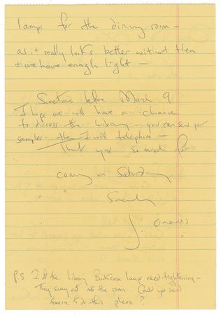 Lot #90 Jacqueline Kennedy: Jackie O. displays her impeccable taste - Image 2