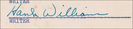 Lot #963 Hank Williams: “Luke the Drifter” divides the royalties for Jesus Is Calling - Image 2