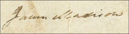 Lot #76 Thomas Jefferson and James Madison: With Britain defeated, America repays a veteran for his military service - Image 3