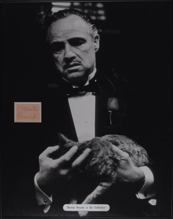 Lot #988 Marlon Brando Signature - Image 1