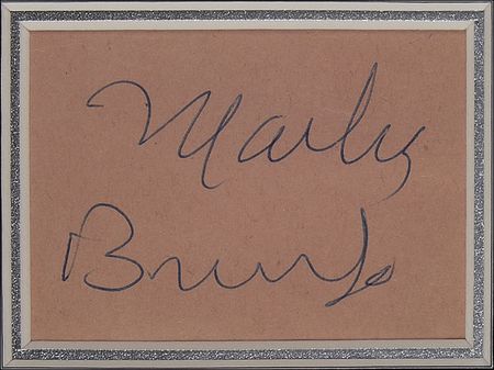 Lot #988 Marlon Brando Signature - Image 2