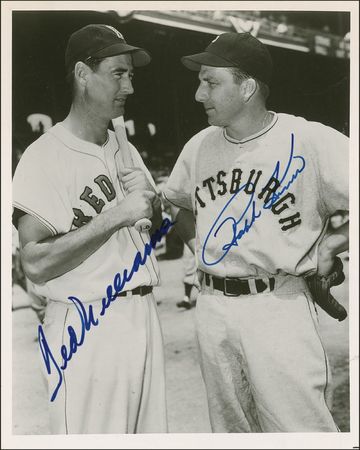 Lot #1371 Ted Williams Baseball and Photograph - Image 2