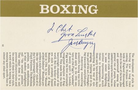 Lot #1260 Boxing Greats Group Lot - Image 1