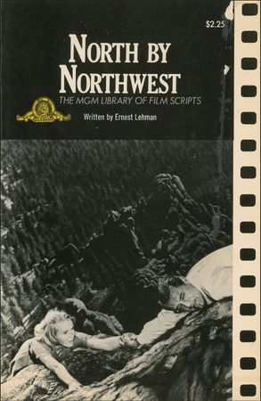 Lot #1076 Alfred Hitchcock and Eva Marie Saint: Hitchcock and his star sign a souvenir from North by Northwest - Image 2