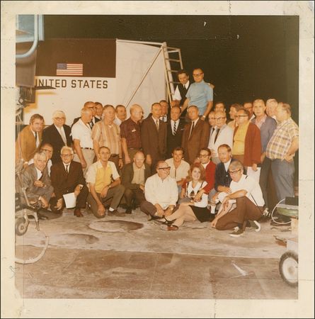 Lot #499 Apollo 11: Armstrong and Collins: The lunar astronauts travel the country to meet admirers...and Bob Hope - Image 2