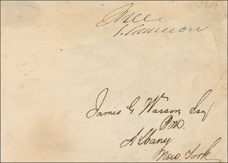 Lot #386 Richard Rush and Simon Cameron - Image 2